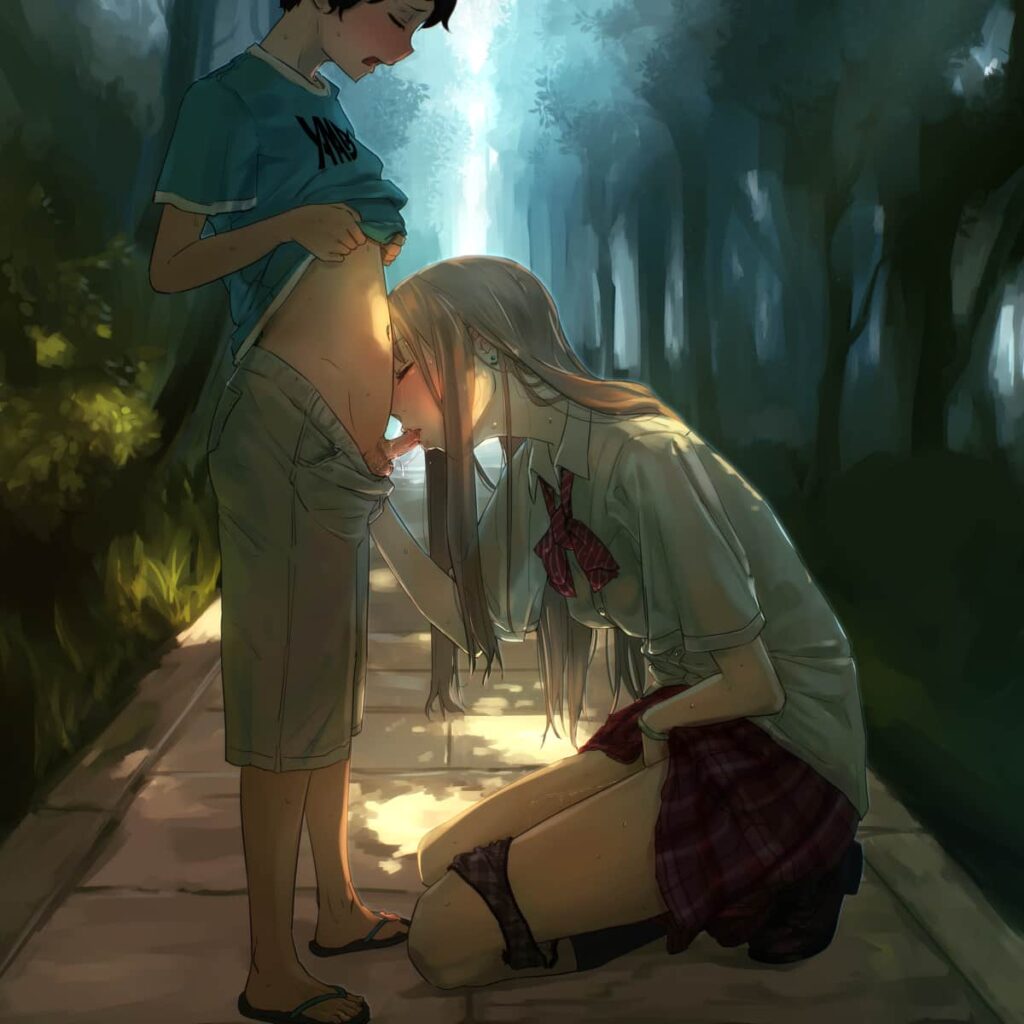 お口でご奉仕しながらオナニーしちゃうエッチな女の子の画像 10枚目
