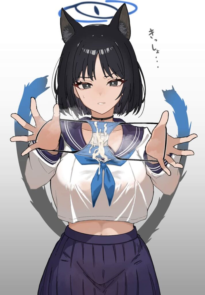 ブルーアーカイブ　桐生キキョウの萌えエロ画像 3枚目