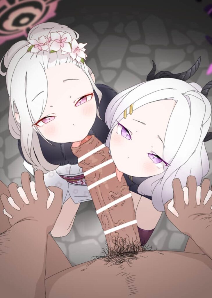 包茎ち〇ぽを綺麗にお掃除してもらうチン舐め皮フェラエロ画像 1枚目