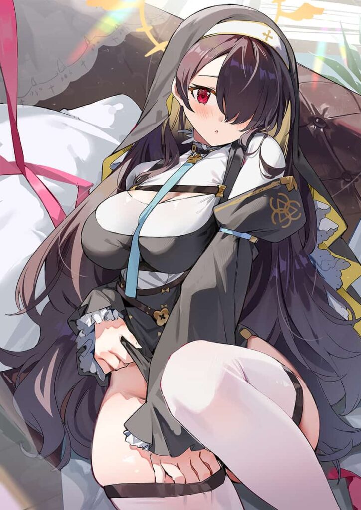 ブルーアーカイブ　若葉ヒナタのむちむちえっちなエロ画像 23枚目