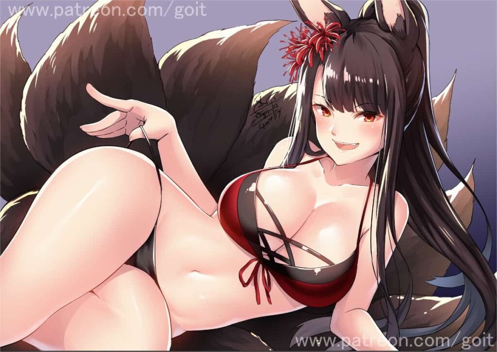 アズールレーン　赤城・加賀のエロ画像 8枚目