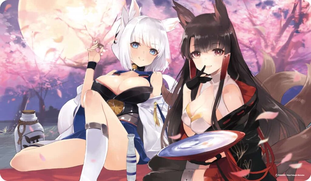 アズールレーン　赤城・加賀のエロ画像 17枚目