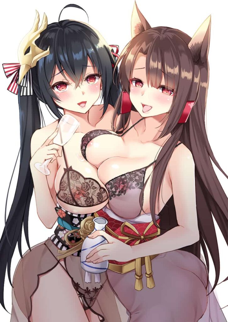 アズールレーン　赤城・加賀のエロ画像 6枚目