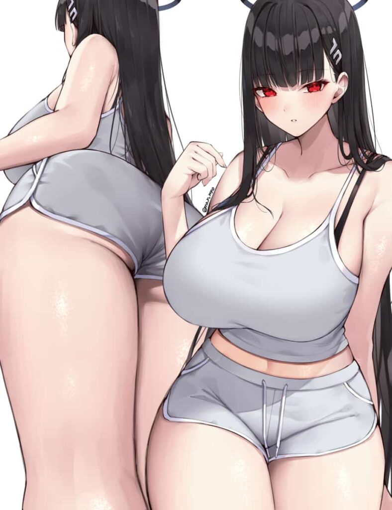 無防備な部屋着といえばこれ　ドルフィンパンツのちょいエロ画像 30枚目