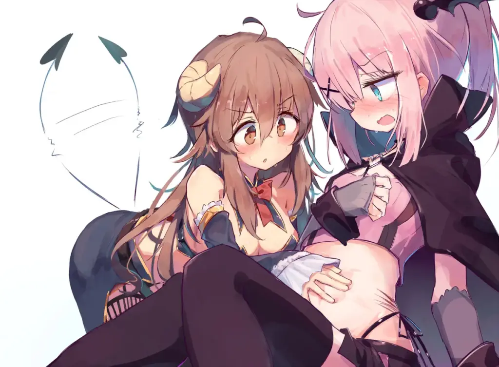 まちカドまぞく　桃シャミの尊い百合エロ画像まとめ 1枚目