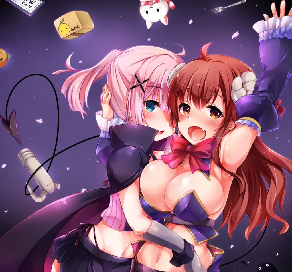 まちカドまぞく　桃シャミの尊い百合エロ画像まとめ 4枚目