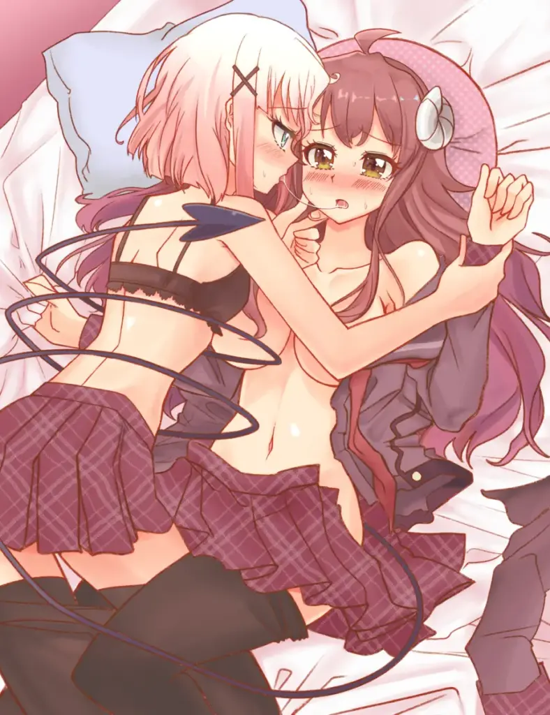 まちカドまぞく　桃シャミの尊い百合エロ画像まとめ 2枚目