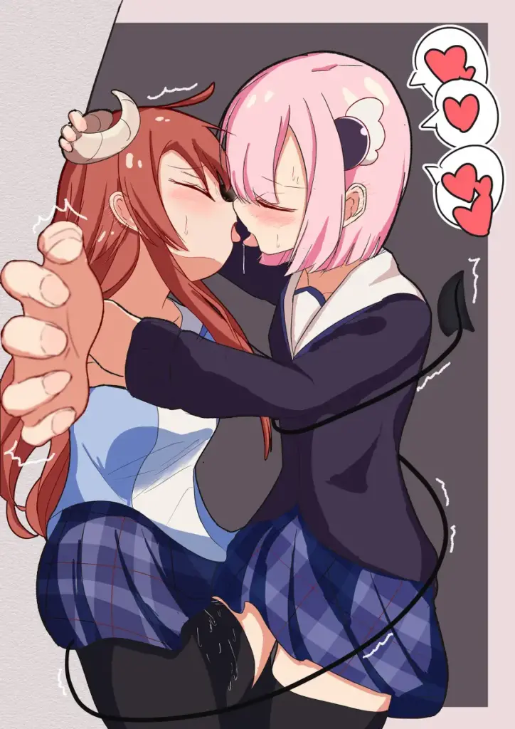 まちカドまぞく　桃シャミの尊い百合エロ画像まとめ 29枚目