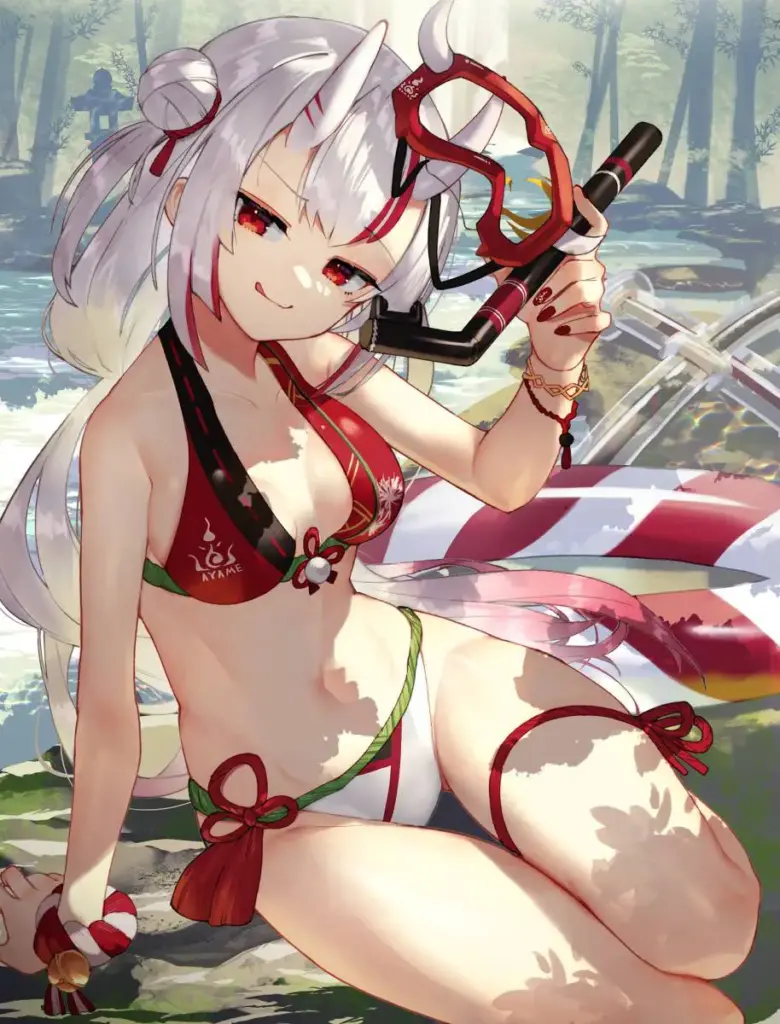 Vtuber　百鬼あやめの鬼可愛い萌エロ画像まとめ 19枚目