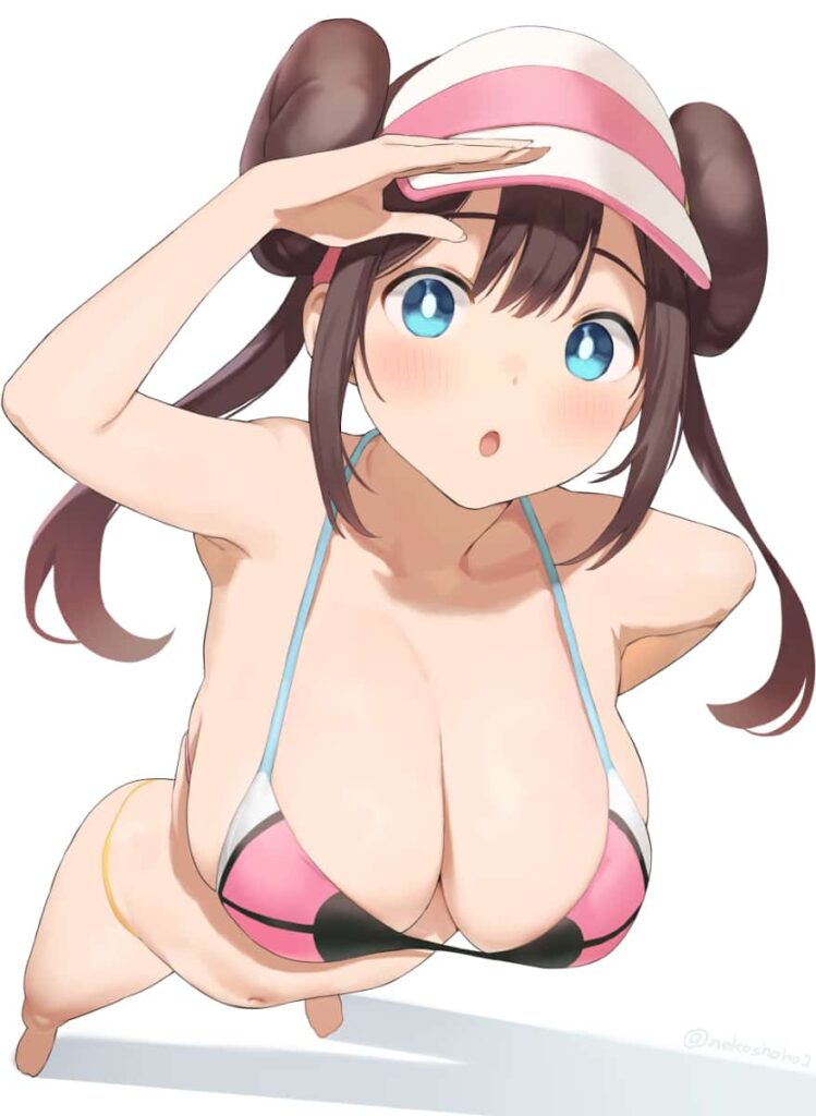 ポケモン　メイの痩せ巨乳萌えエロ画像まとめ 18枚目