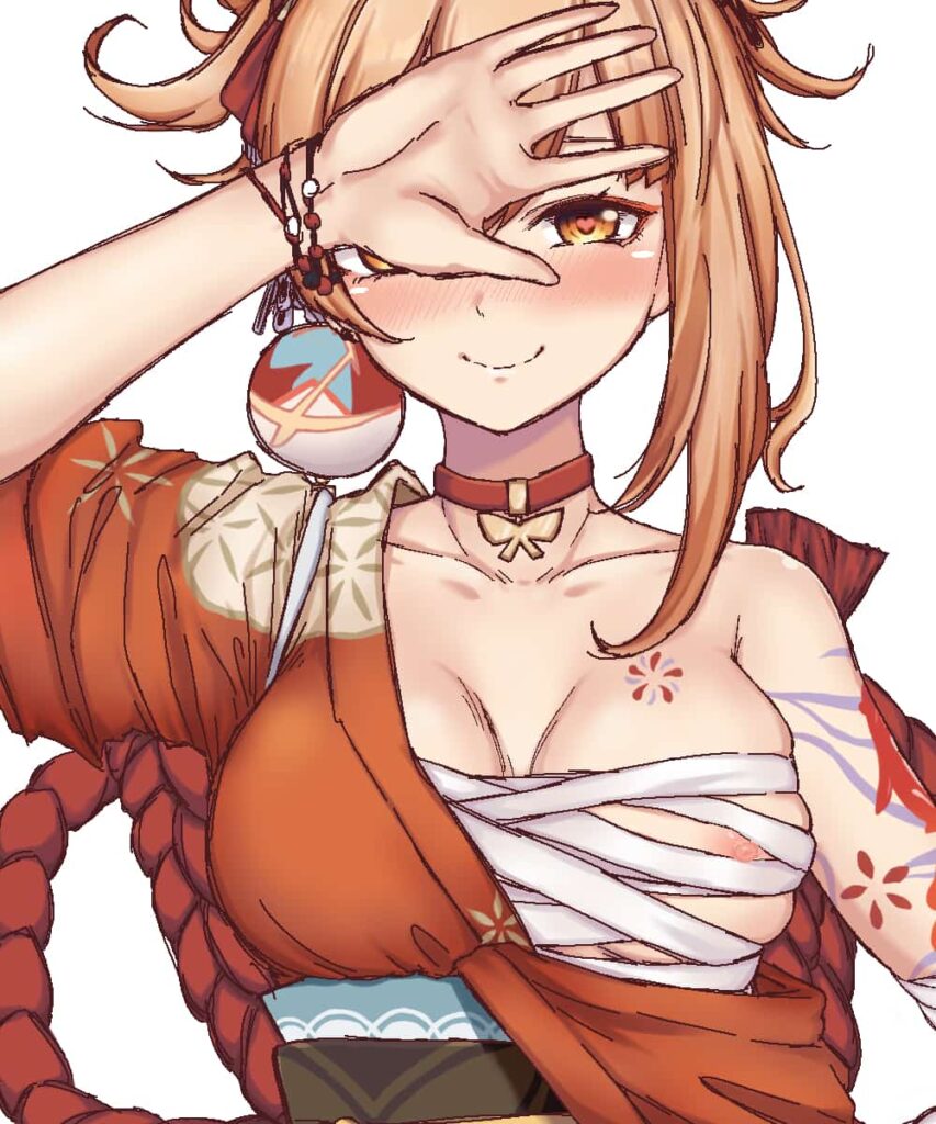 原神　宵宮のさらしがエロすぎる画像まとめ 25枚目