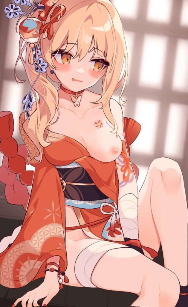 原神　宵宮のさらしがエロすぎる画像まとめ 27枚目