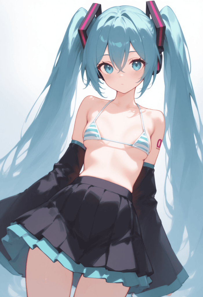 初音ミクの萌えエロ画像【自作AIイラスト】 20枚目