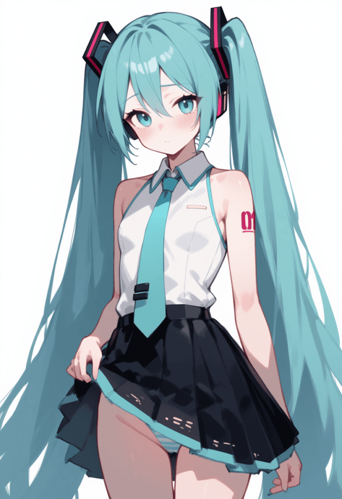 初音ミクの萌えエロ画像【自作AIイラスト】 33枚目