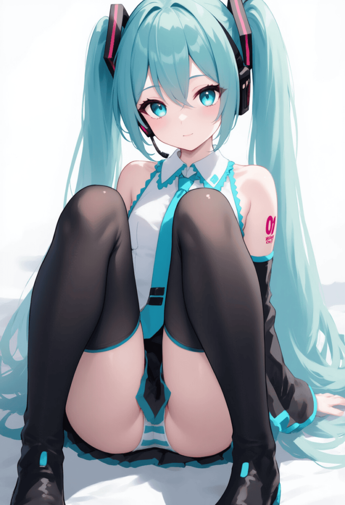 初音ミクの萌えエロ画像【自作AIイラスト】 30枚目