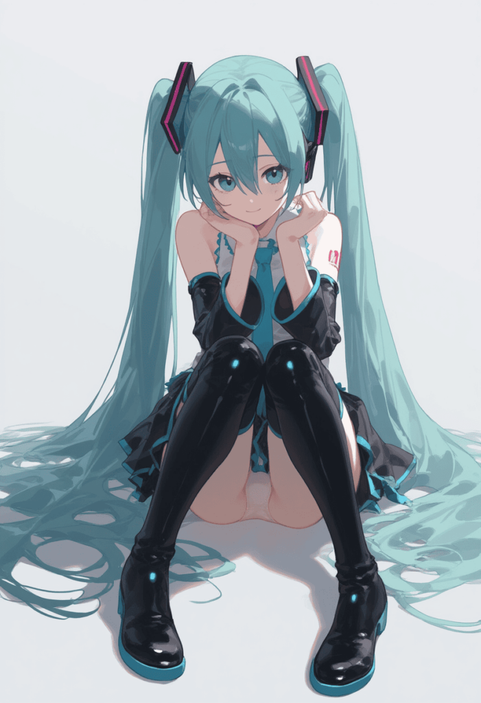 初音ミクの萌えエロ画像【自作AIイラスト】 16枚目