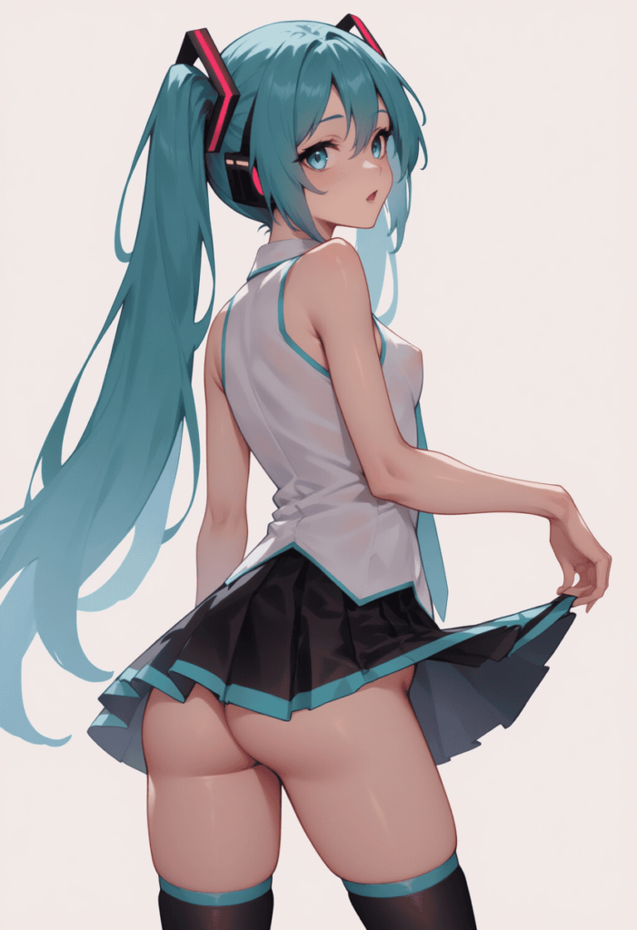 初音ミクの萌えエロ画像【自作AIイラスト】 29枚目