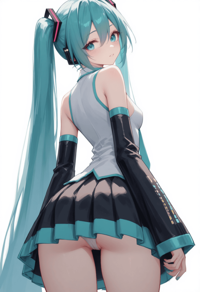 初音ミクの萌えエロ画像【自作AIイラスト】 12枚目