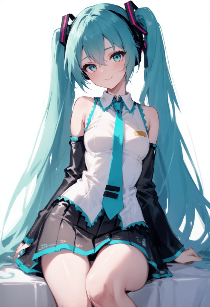初音ミクの萌えエロ画像【自作AIイラスト】 15枚目