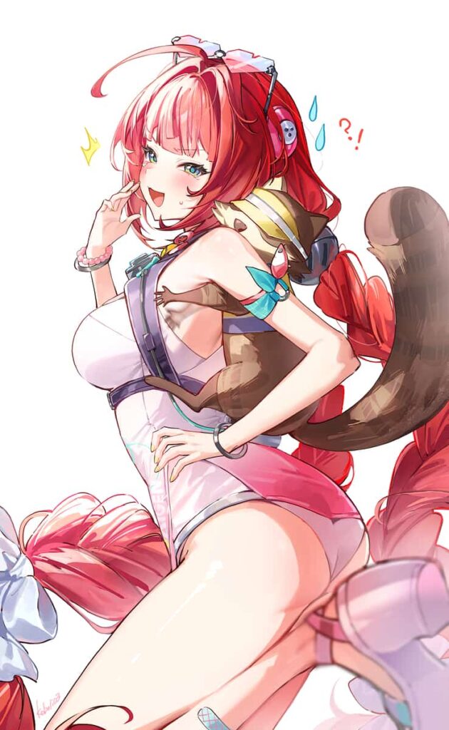 ゼンゼロ　浮波柚葉のメスガキ感がたまらねぇ萌えエロ画像まとめ 10枚目