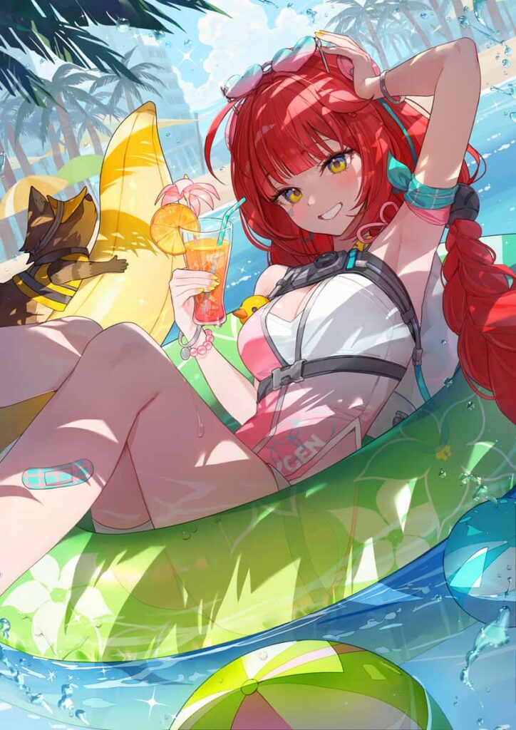 ゼンゼロ　浮波柚葉のメスガキ感がたまらねぇ萌えエロ画像まとめ 17枚目