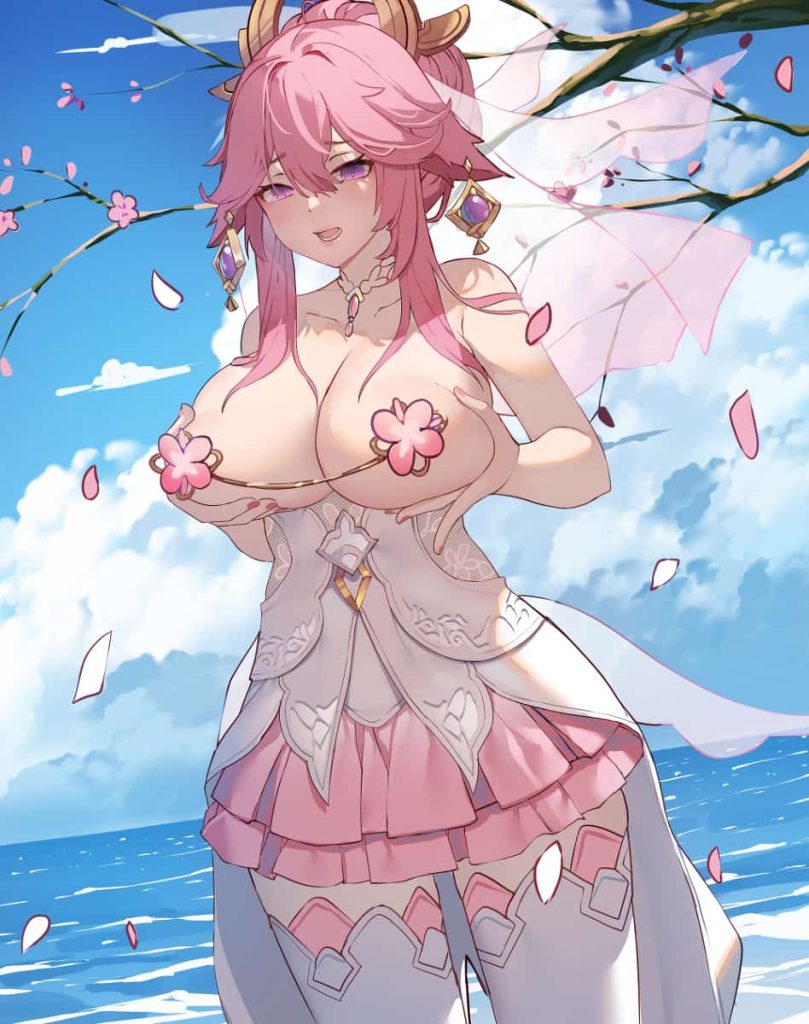 ニップレスで乳輪かくしておっぱい隠さずな萌えエロ画像まとめ 20枚目