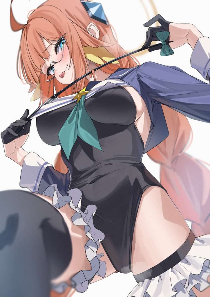 ブルアカ　シミコの隠れ巨乳ギャップに興奮しちゃう二次エロ画像まとめ 18枚目