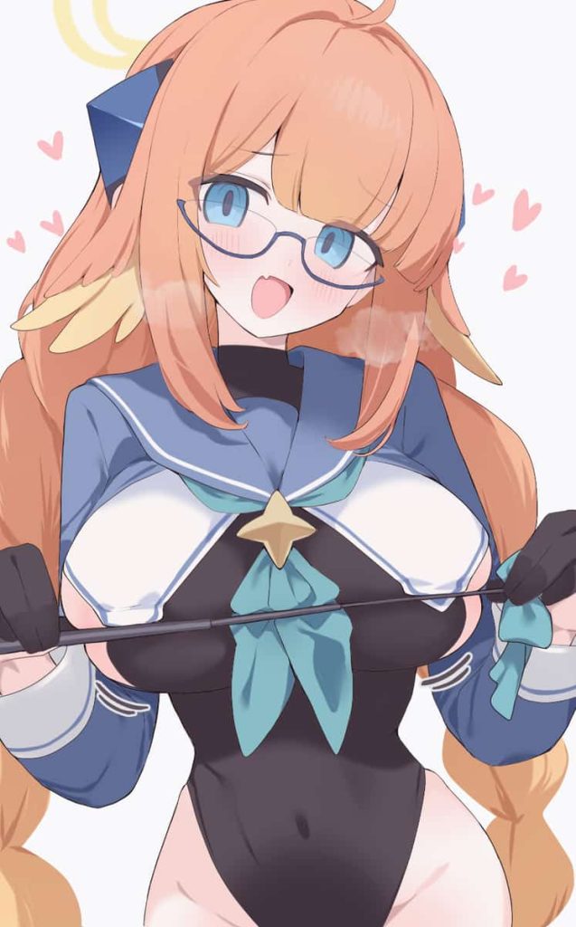 ブルアカ　シミコの隠れ巨乳ギャップに興奮しちゃう二次エロ画像まとめ 15枚目