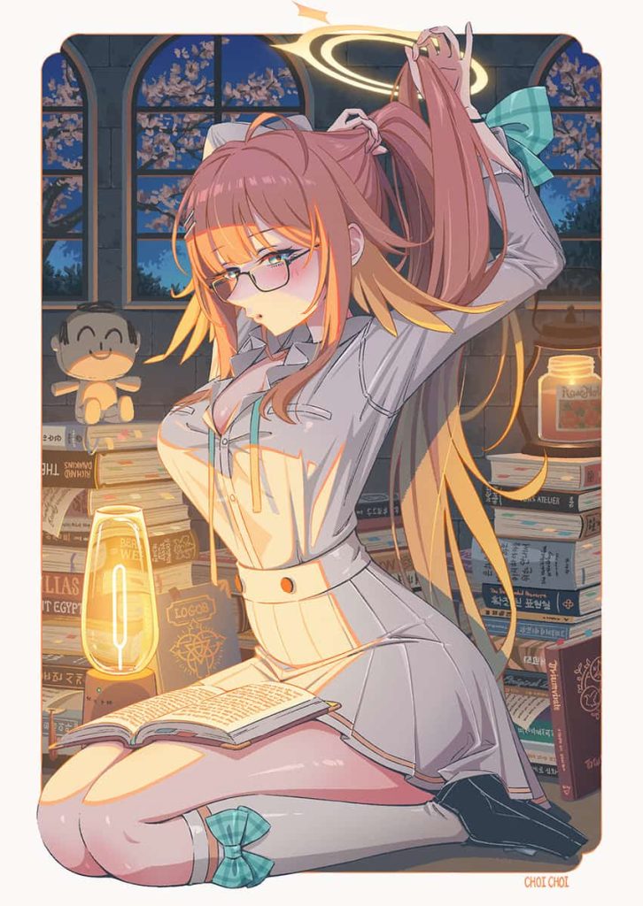 ブルアカ　シミコの隠れ巨乳ギャップに興奮しちゃう二次エロ画像まとめ 22枚目