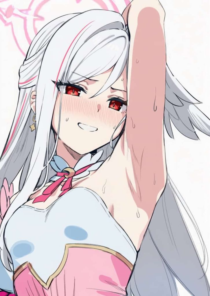 ブルアカ　スズミの純白感がたまらない二次エロ画像まとめ 13枚目