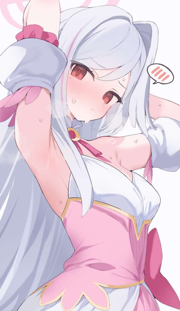 ブルアカ　スズミの純白感がたまらない二次エロ画像まとめ 19枚目