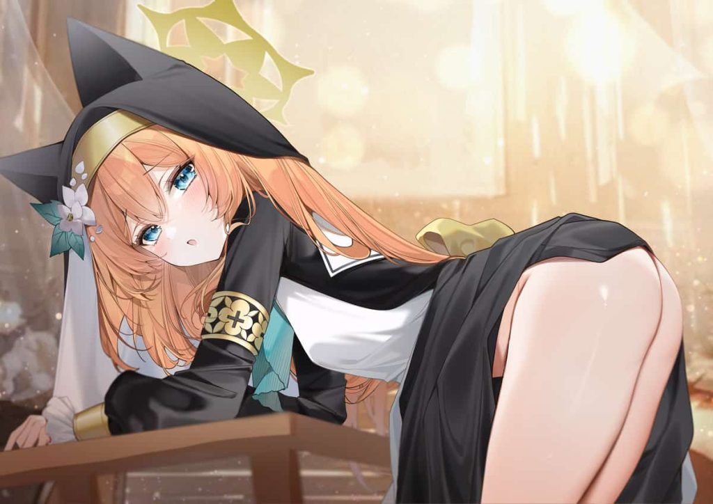 プリっと突き出したお尻がセクシーすぎる二次エロ画像まとめ 14枚目