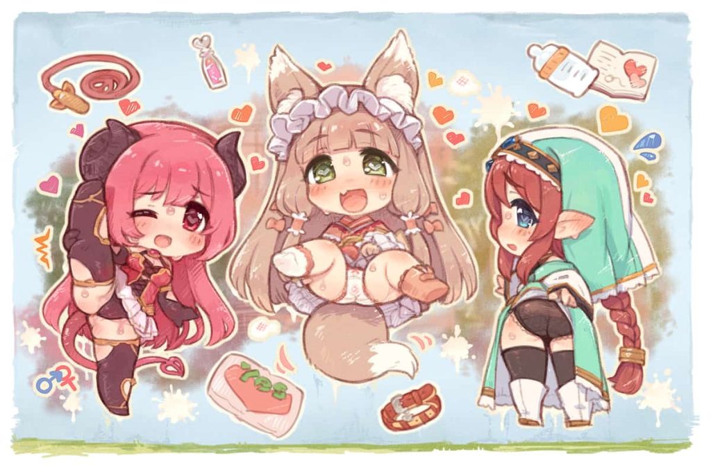 デフォルメされた可愛すぎる！可愛いけどちゃんとエロいイラストまとめ 14枚目