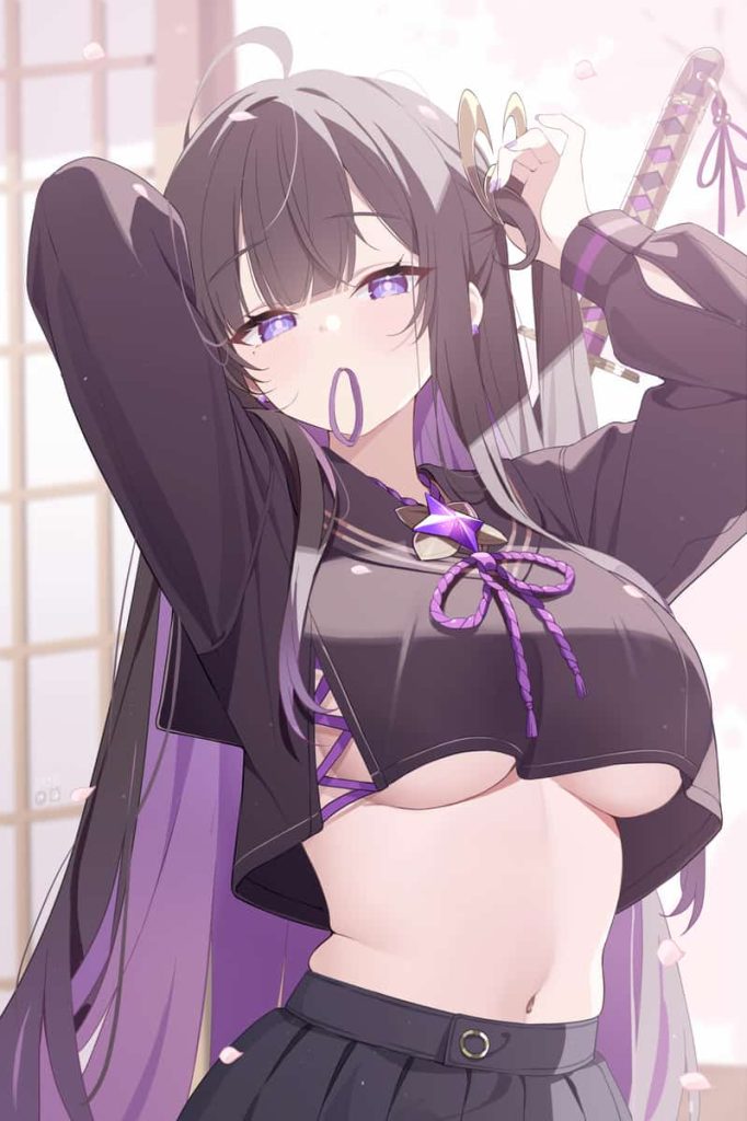 ステラソラ　チトセの発育が凄すぎる！雨の中ずぶ濡れでドスケベな特訓を楽しみたい二次エロ画像まとめ 22枚目