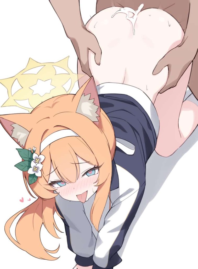 ブルアカの生徒たちのまんまる桃尻がエッチすぎて腰が止まらないイラストまとめ 8枚目