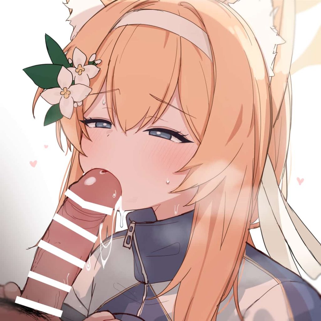 ブルアカの女の子たちにお口で処理してもらうフェラエロ画像まとめ 5枚目