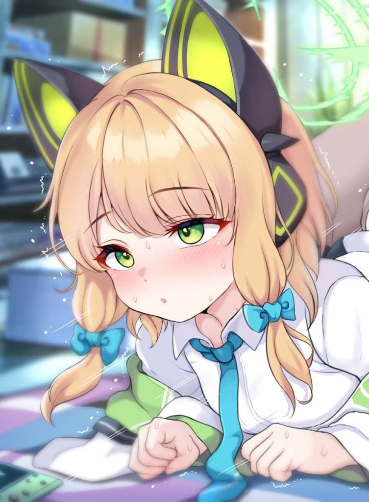 ブルアカの〇リ系キャラのエッチな画像まとめ2 5枚目