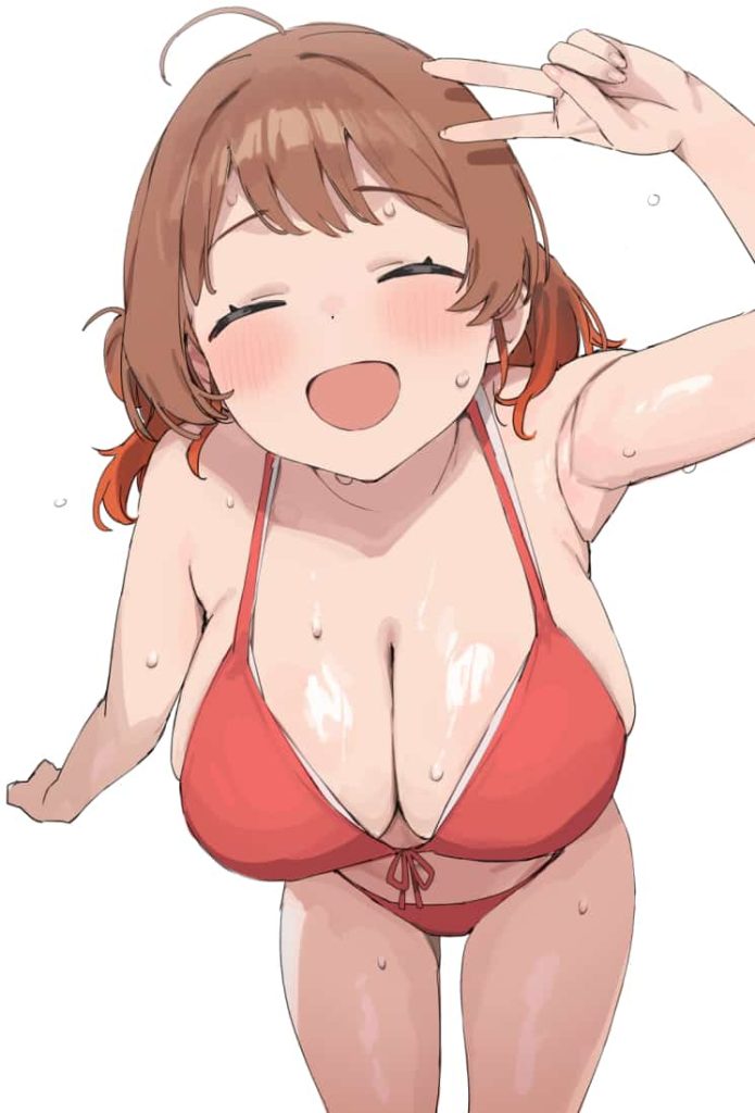 学マス　魅惑の水着姿がエッチすぎるイラストまとめ 11枚目