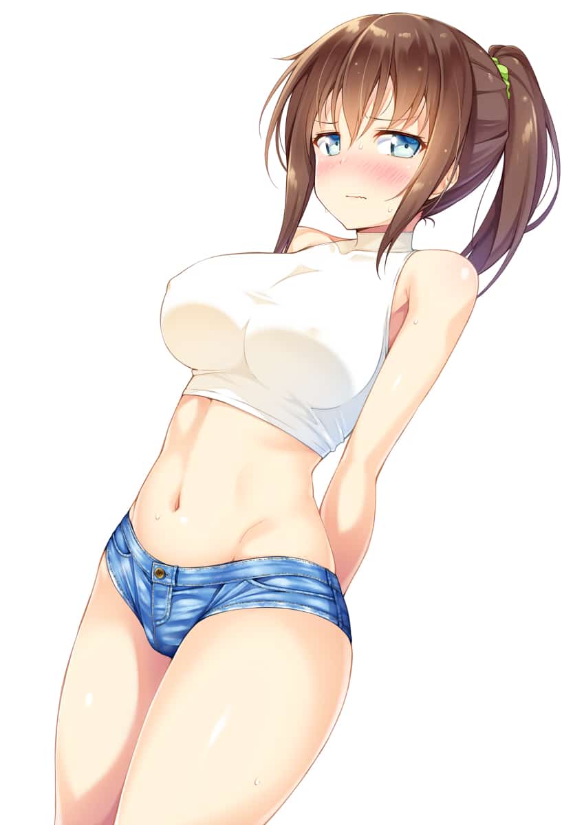 服の上から乳首の突起が見えて妄想が捗る微エロ画像まとめ2 23枚目