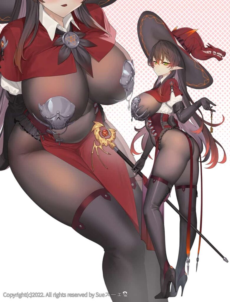 全身ピッチリのボディスーツがエロい二次元画像まとめ2 12枚目