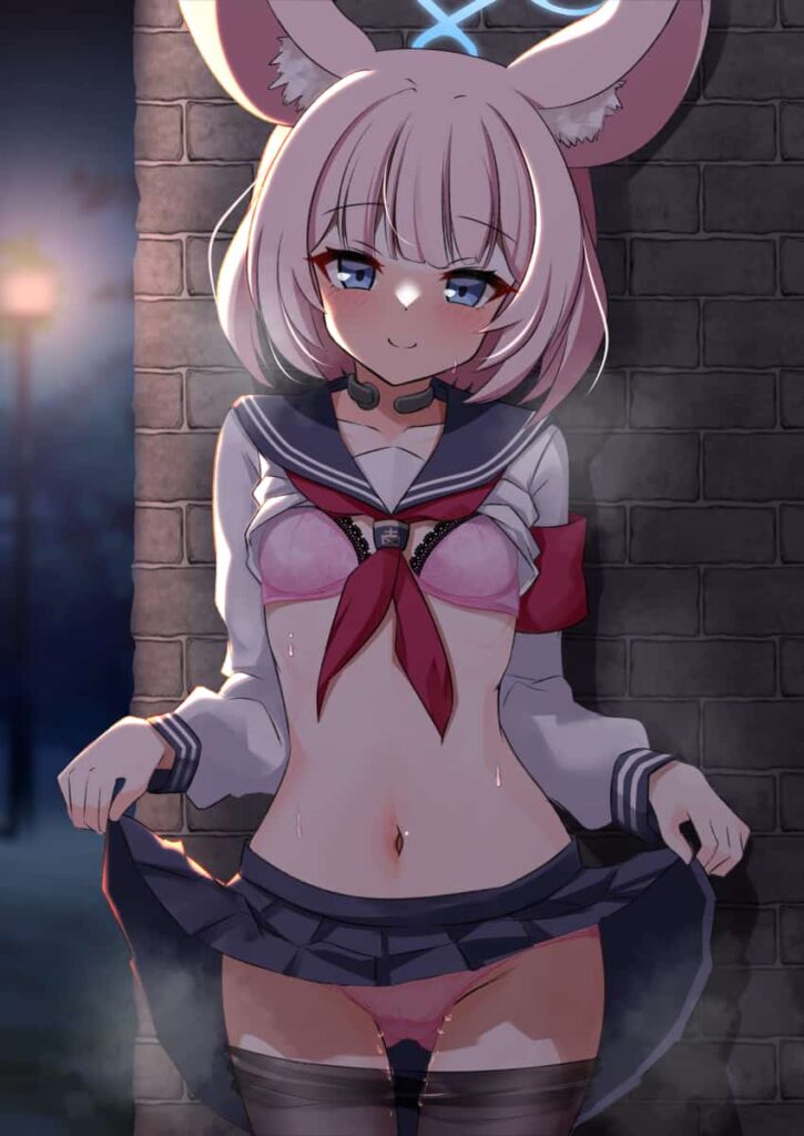 ブルーアーカイブ　FOX小隊 吉野ニコのちっぱいだけど母性感じるエロ画像まとめ 11枚目