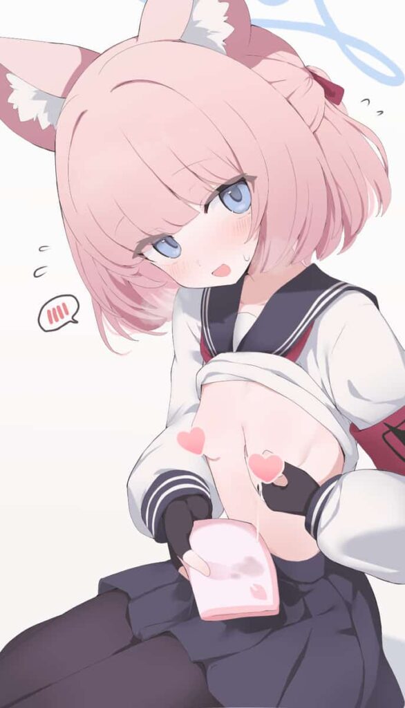 ブルーアーカイブ　FOX小隊 吉野ニコのちっぱいだけど母性感じるエロ画像まとめ 2枚目