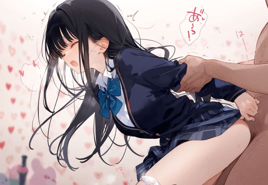 制服JKのピチピチボディがたまらない二次エロ画像まとめ4 9枚目