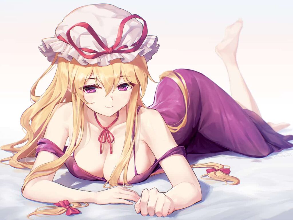 東方Project　八雲紫のおっぱいが凄いエロ画像まとめ 13枚目