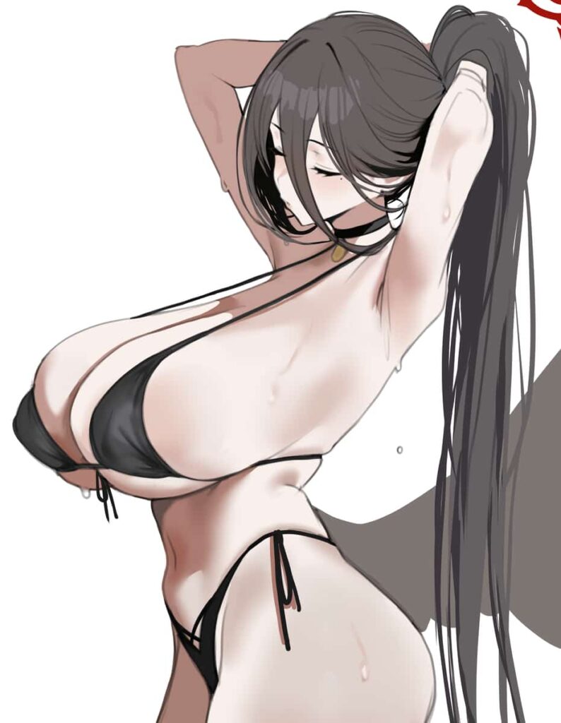 ブルアカ水着エロ画像まとめ1 23枚目