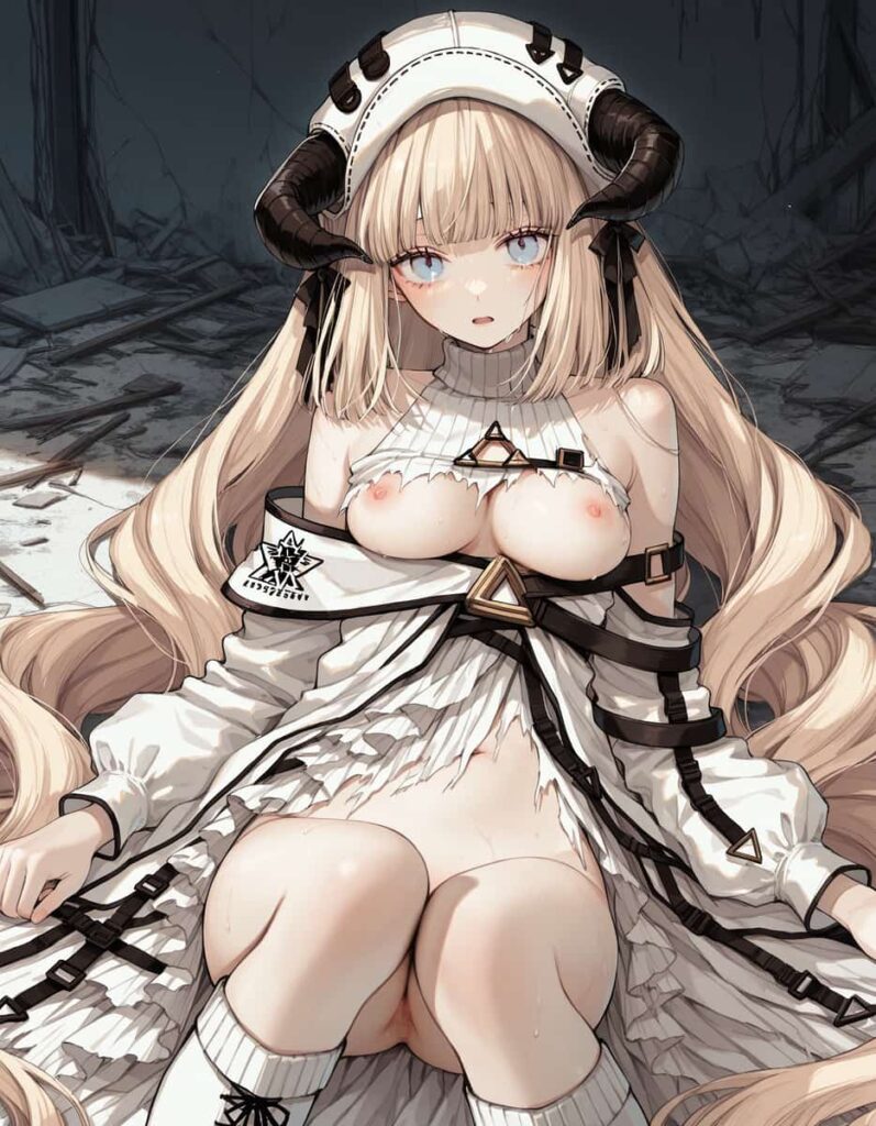 アークナイツ　ナイチンゲールのエッチなイラストまとめ 16枚目