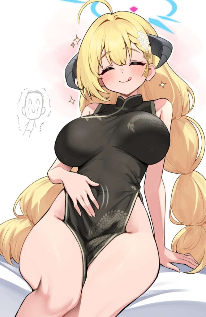 チャイナドレスでボディラインが際立つエロ画像まとめ1 19枚目