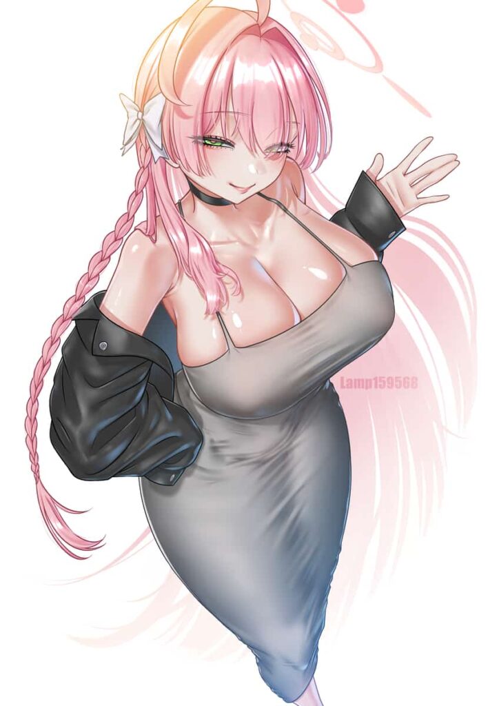 エロい人妻が着てそうなドンタンドレスの二次エロ画像 タイトな布でボディラインが際立つ！ 13枚目