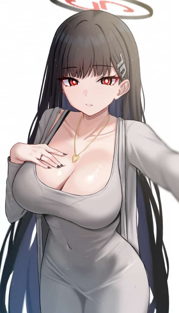 エロい人妻が着てそうなドンタンドレスの二次エロ画像 タイトな布でボディラインが際立つ！ 9枚目