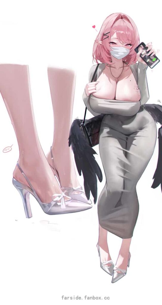 エロい人妻が着てそうなドンタンドレスの二次エロ画像 タイトな布でボディラインが際立つ！ 21枚目